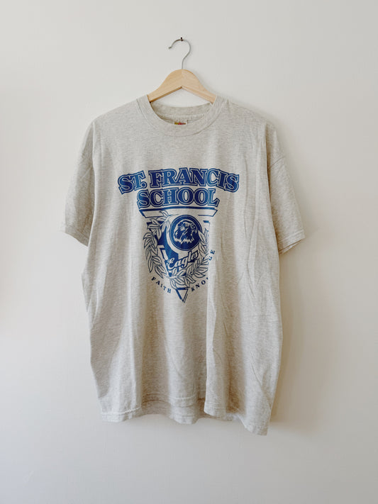 Vintage St Francis School Tee (XL)