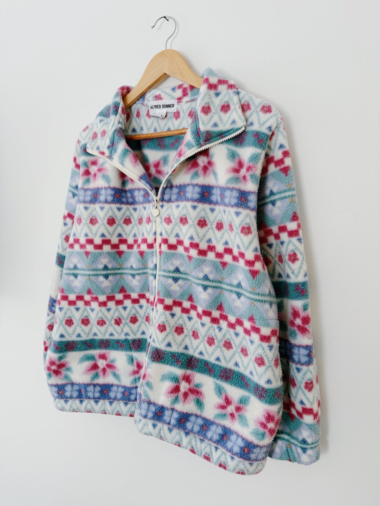 Patterned Zip Up (S)