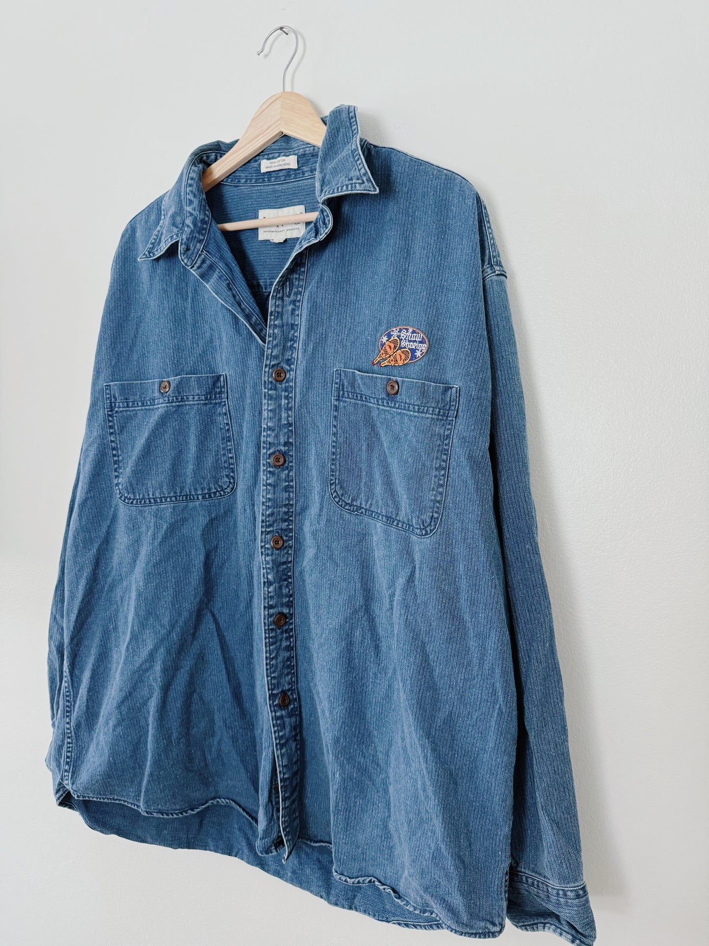 Snowshoe Patch Button Up (XL)
