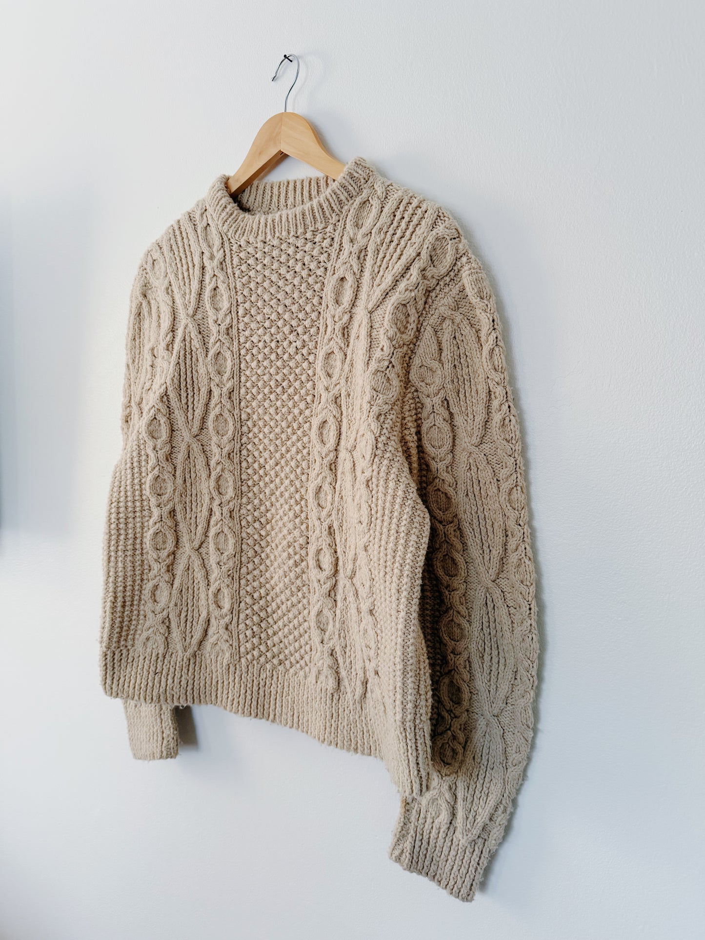 Chunky Cream Sweater