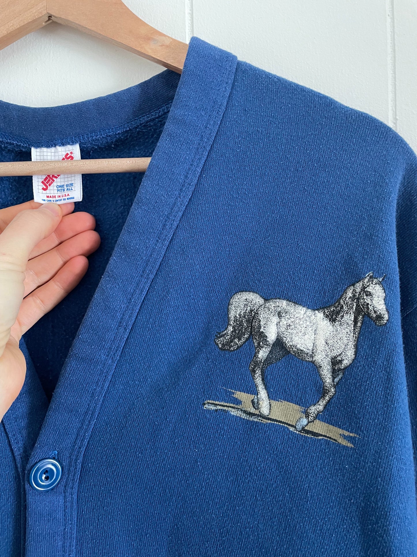 Vintage Horse Cardigan (OS)