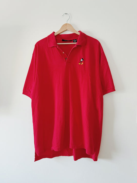 Vintage Embroidered Mickey Polo (XL)
