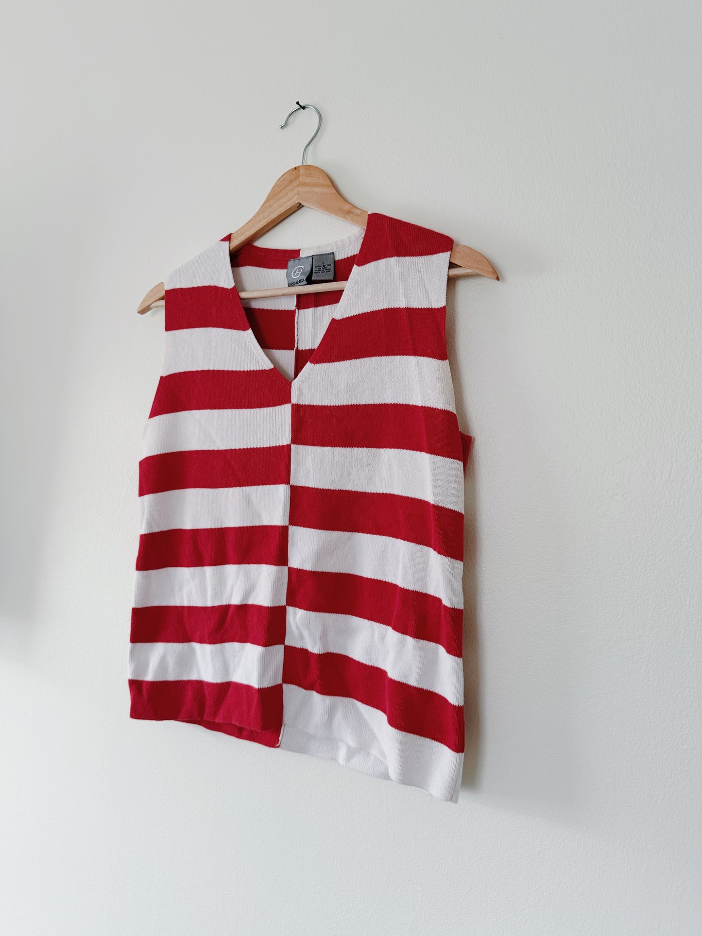 Cotton Color Block Tank (S)