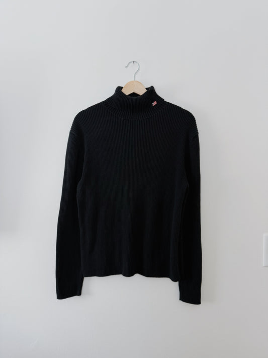 Ribbed Ralph Lauren Turtleneck (XL)