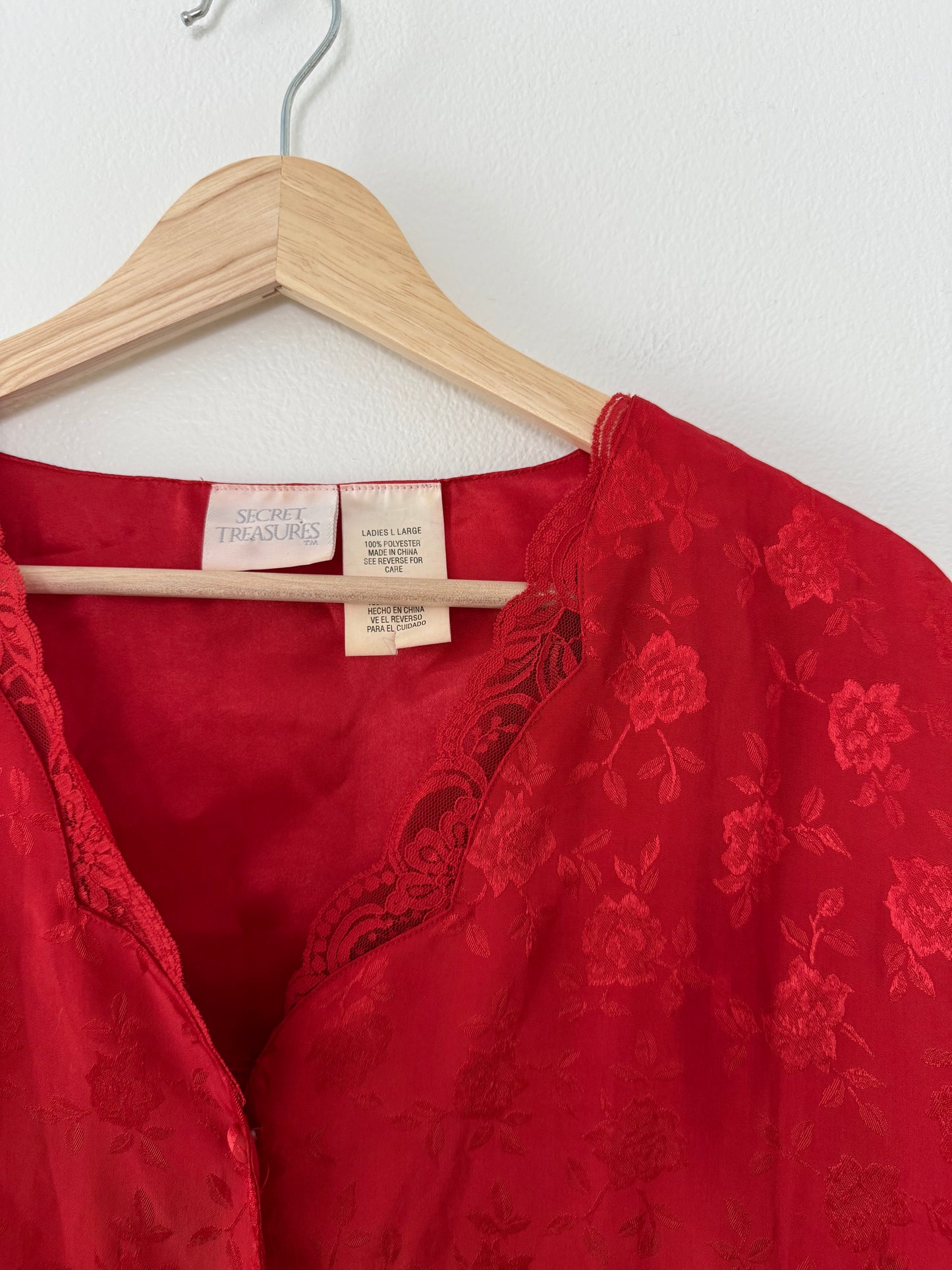 Vintage Rose PJ Dress (L)