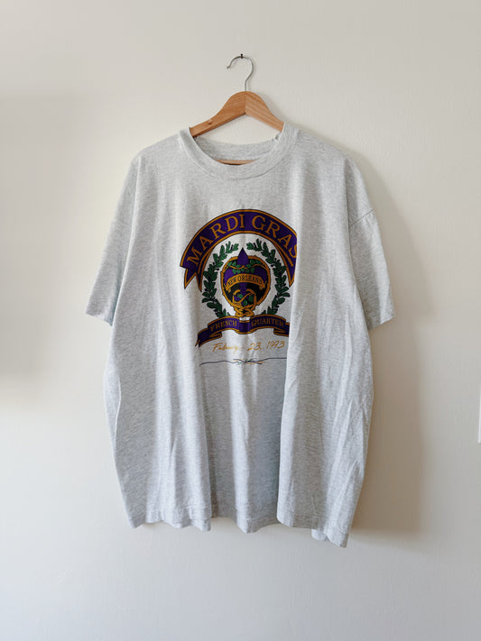 Single Stitch Mardi Gras Tee (XXL)