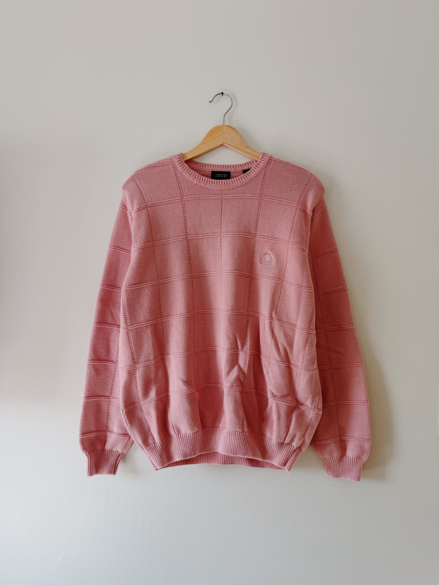Pink Cotton Sweater (M)