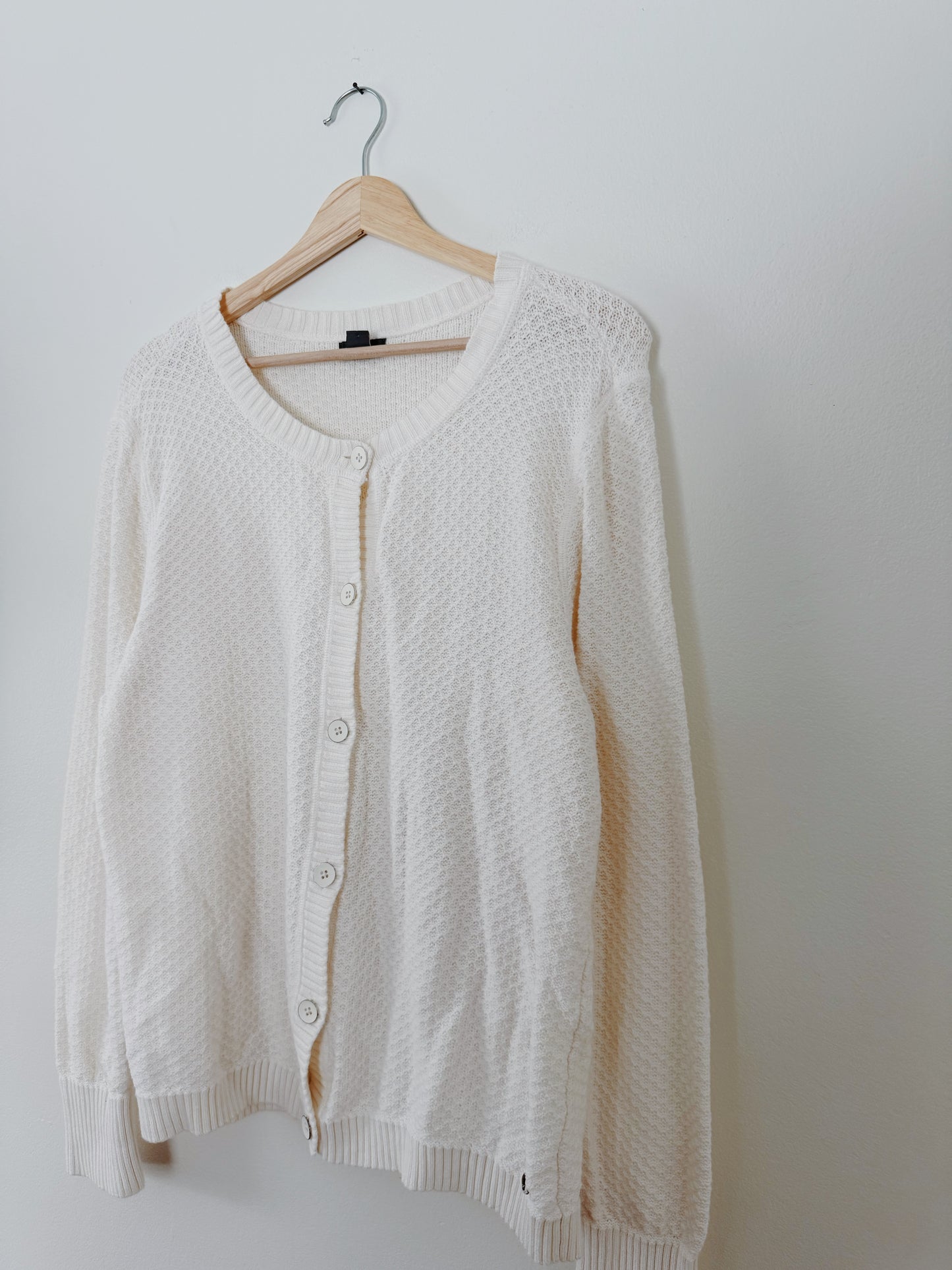 Eddie Bauer Cotton Cardigan (XL)