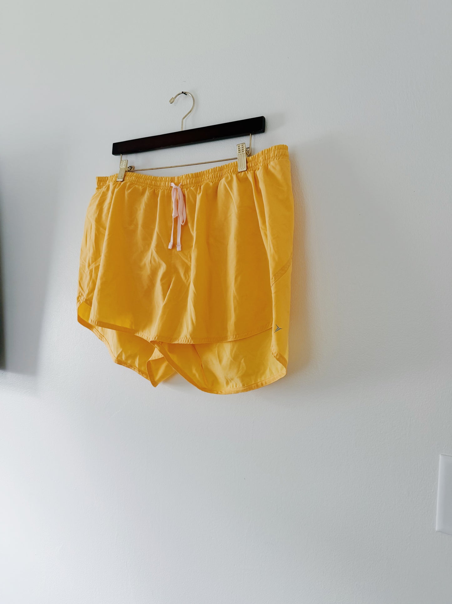 Yellow Athletic Shorts (XL)