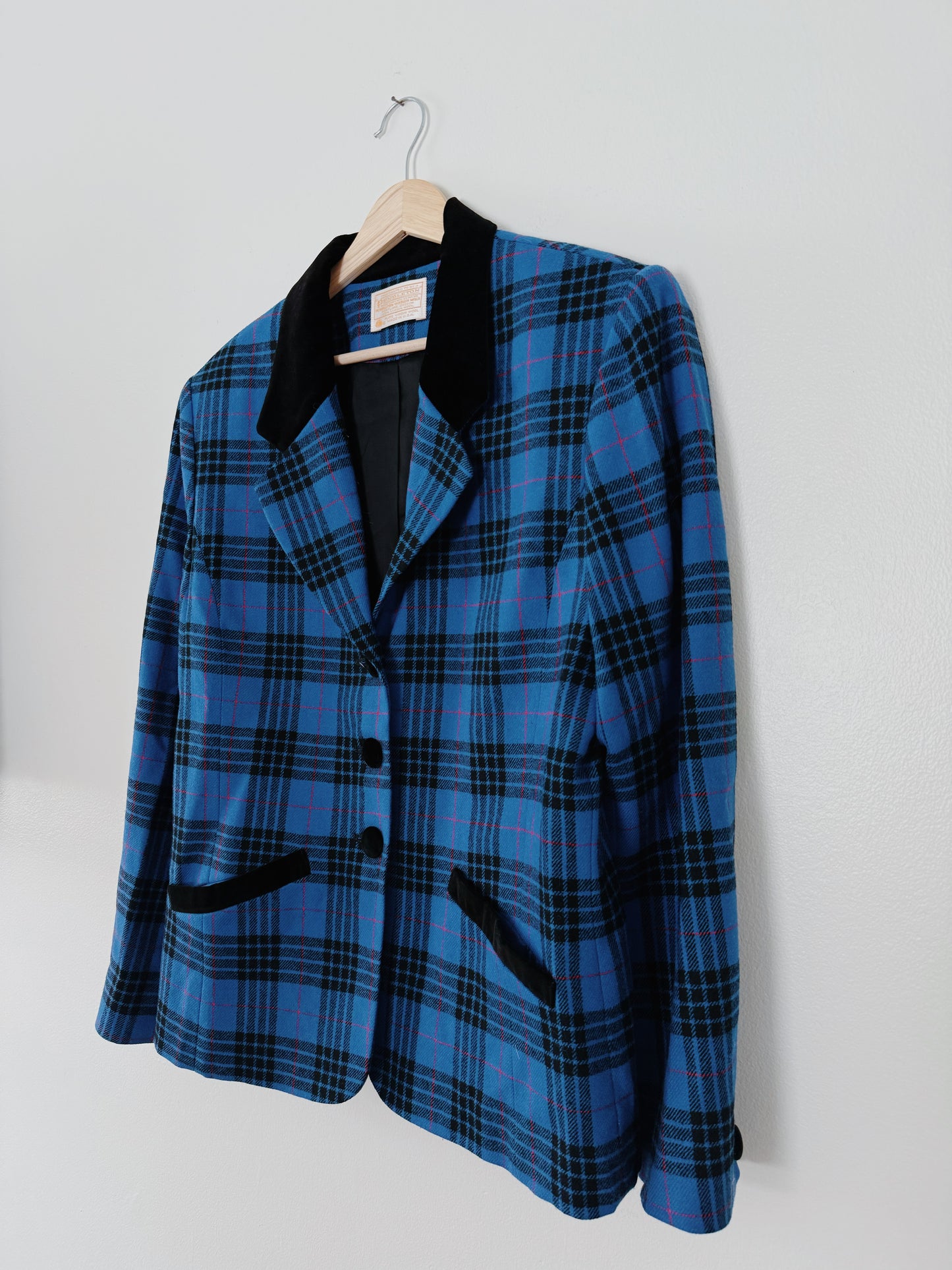 Vintage Pendleton Checkered Blazer