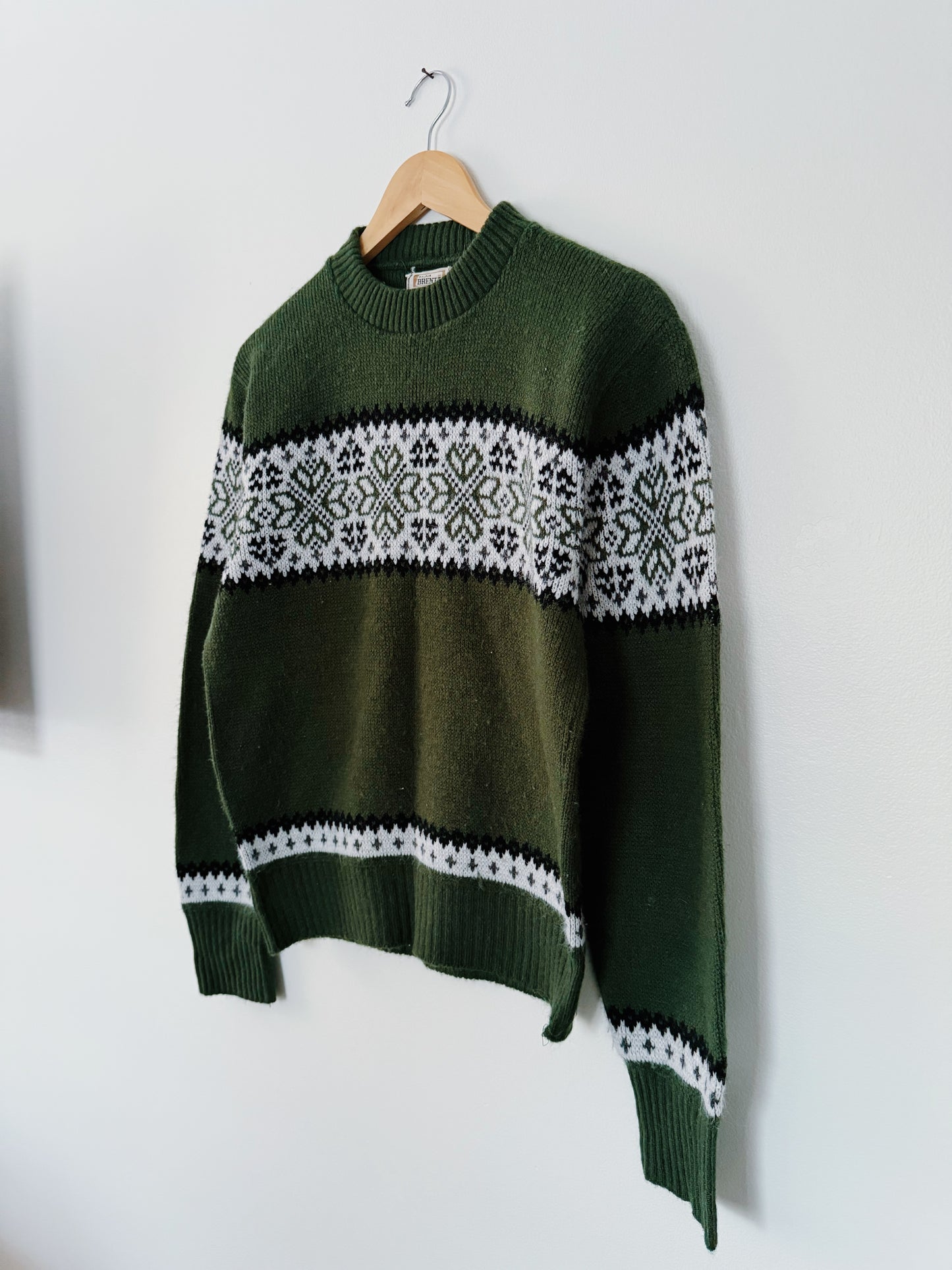 Green Knit Sweater (S)