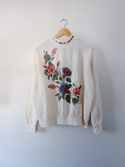 Vintage Floral Crewneck (M)