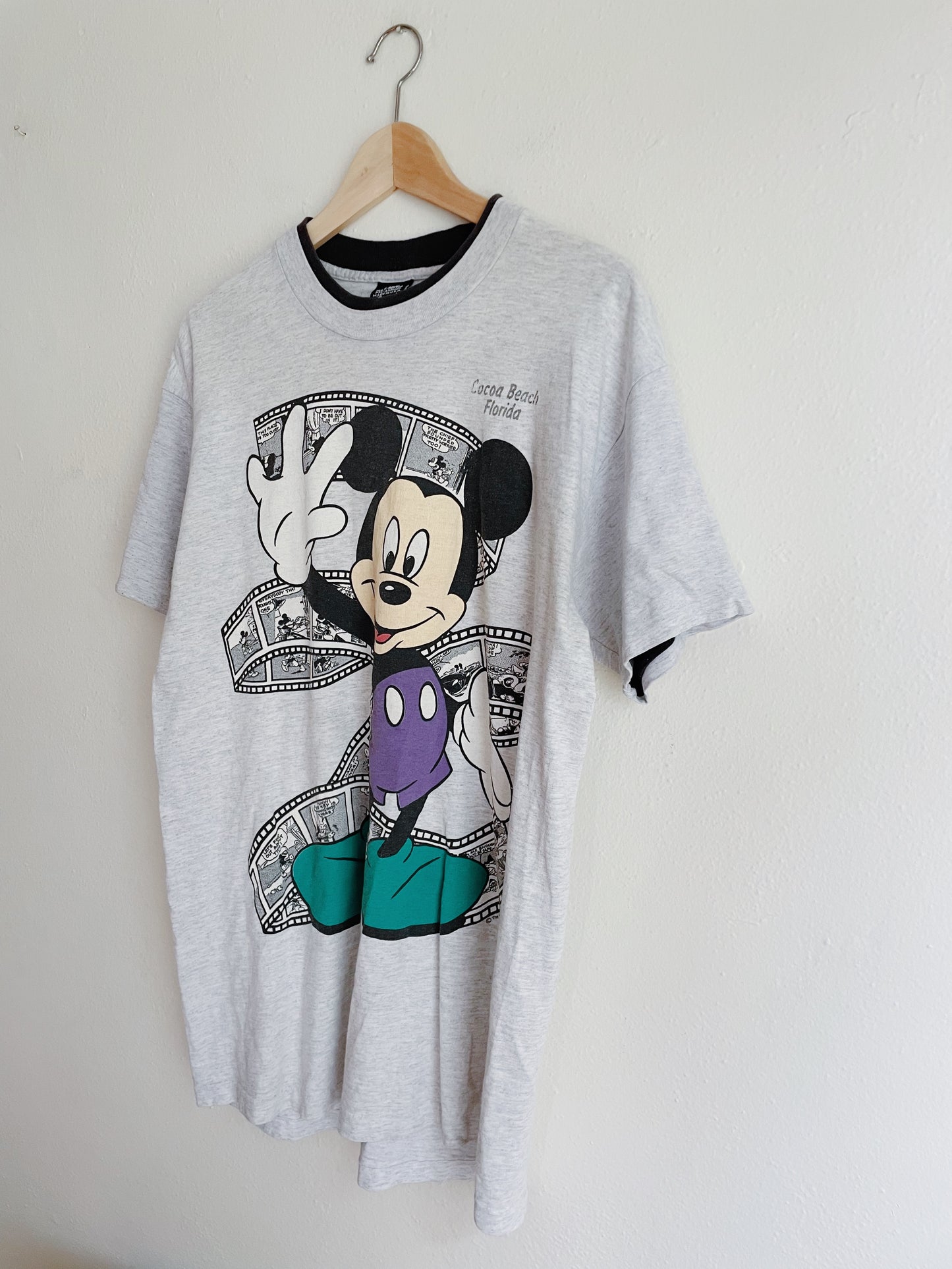 Vintage Cocoa Beach Mickey Tee (L)