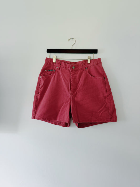 Red Jean Shorts (32x4)