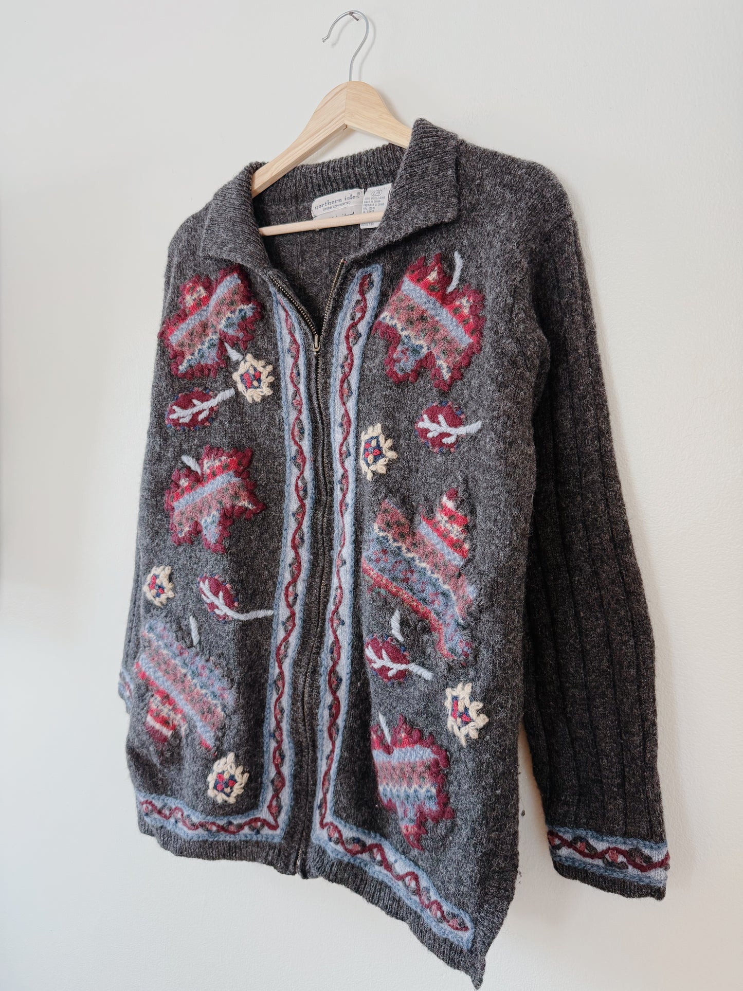 Wool Cardigan (L)