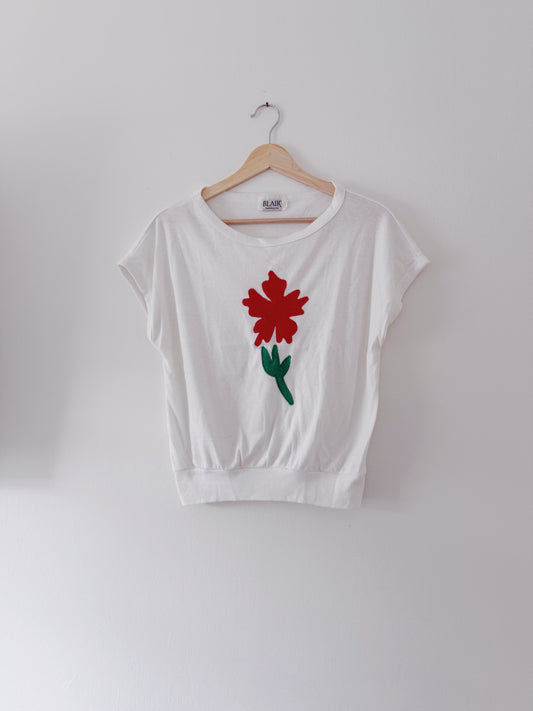Boxy Flower Tee (M)