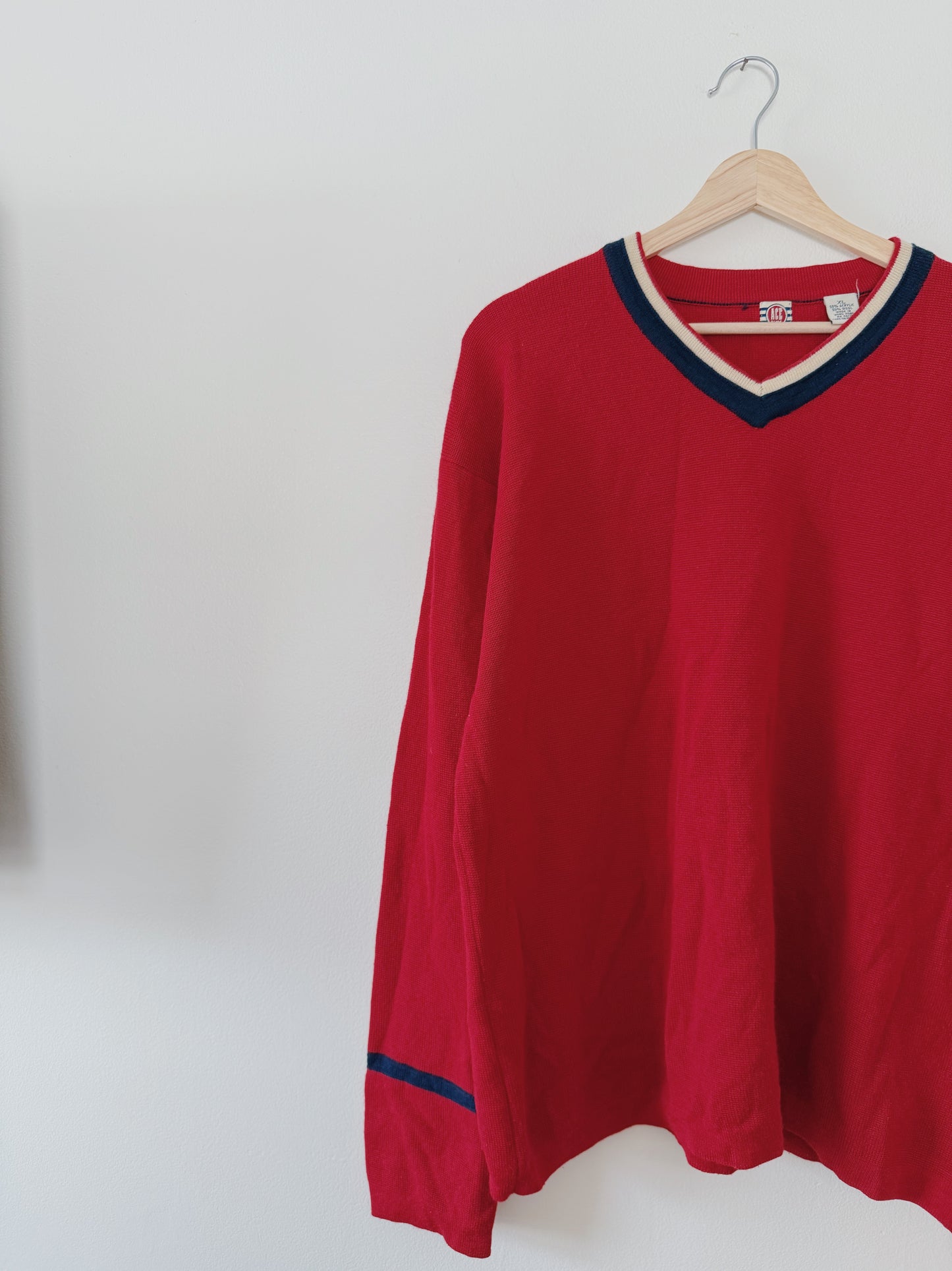 Vintage Varsity Sweater (XL)