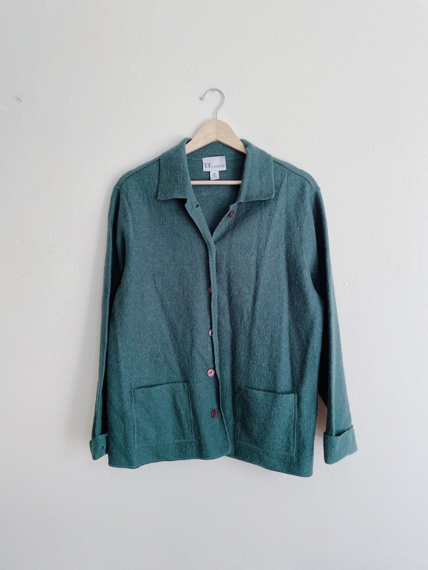 Green Cozy Jacket (M)