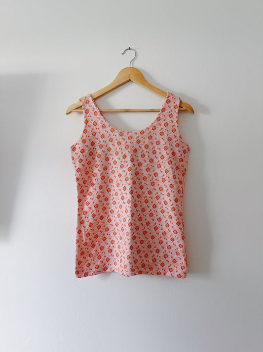 Pink Floral Tank