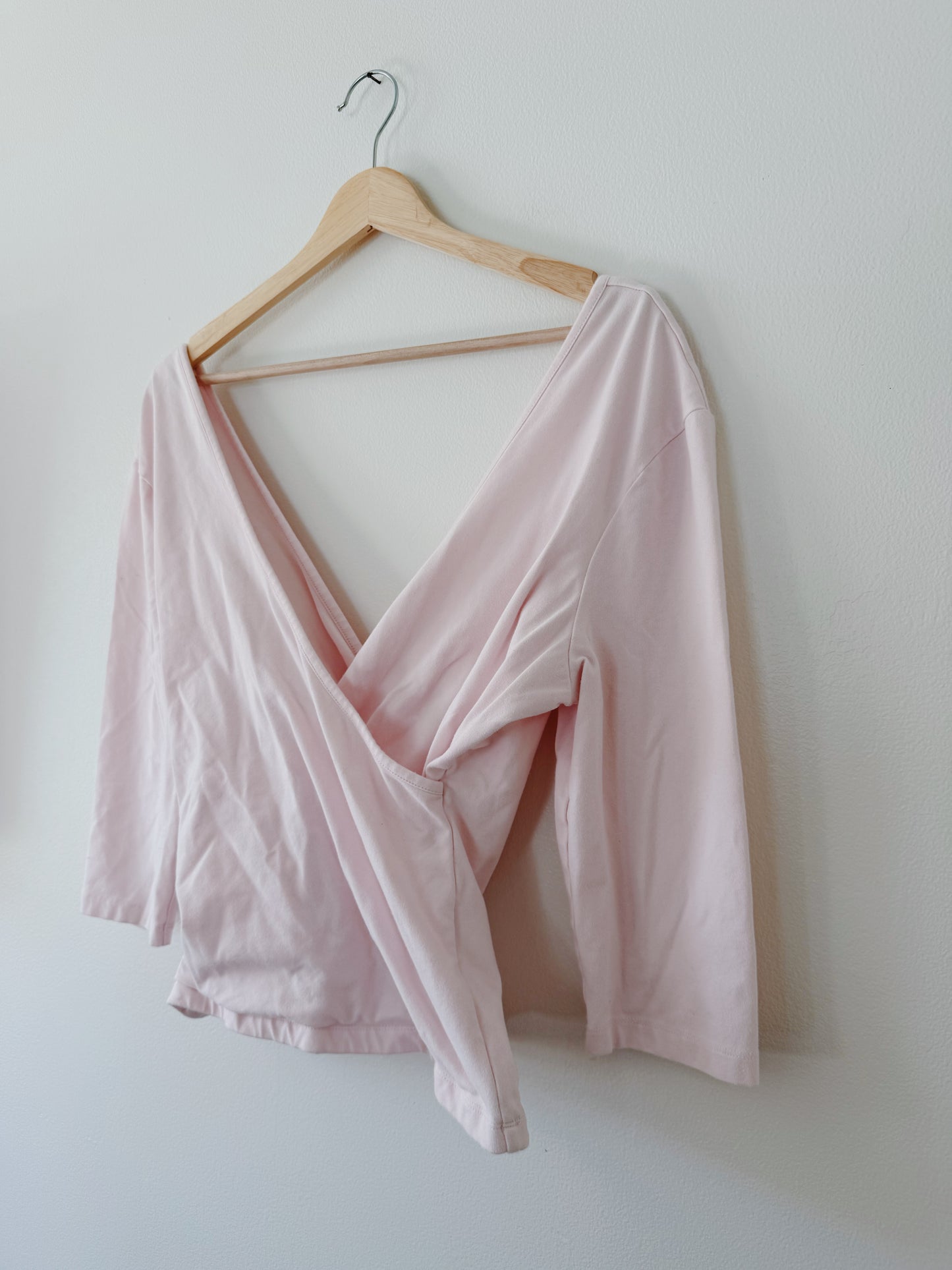 Pink Wrap Top (M)
