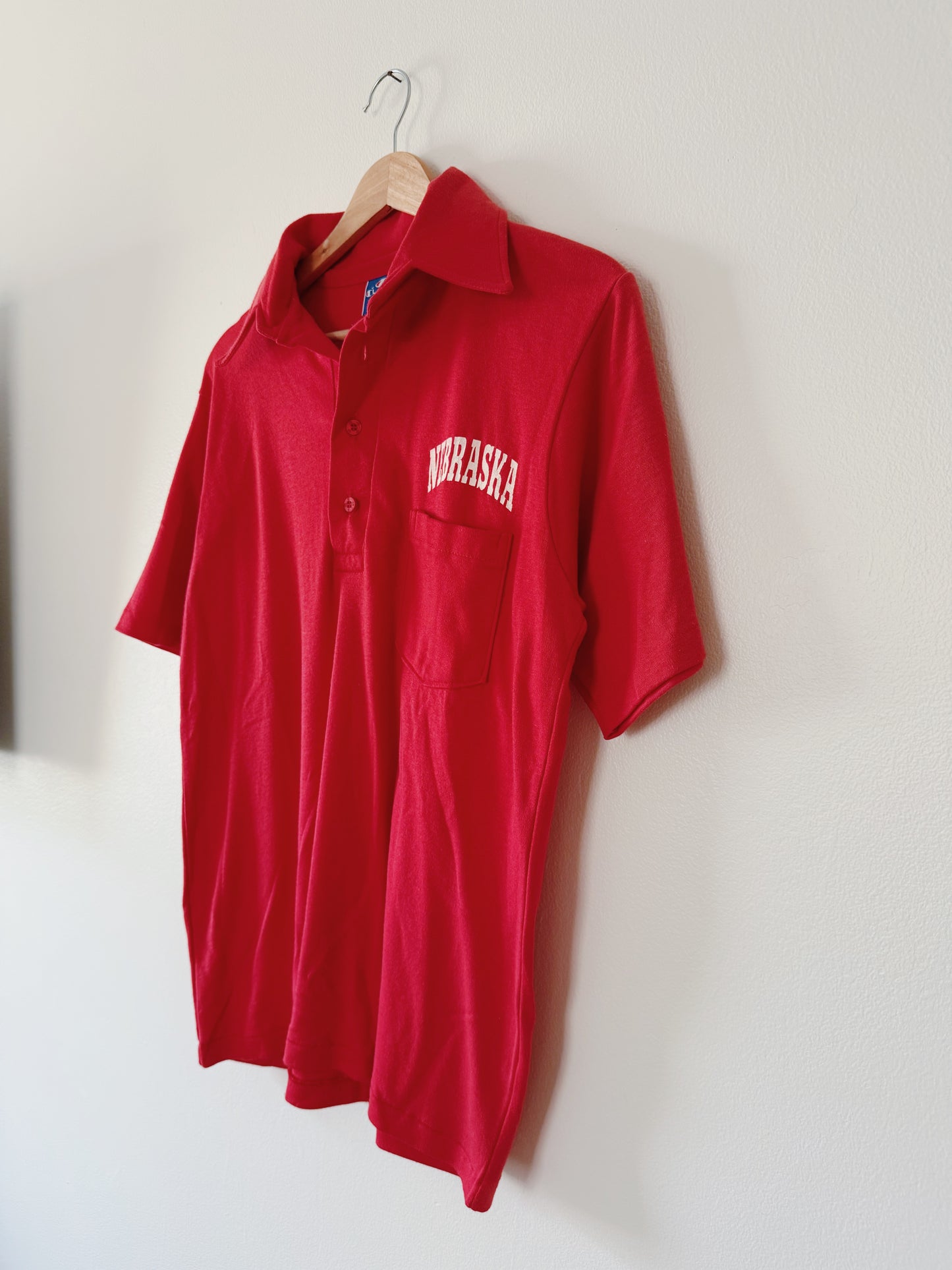 Vintage Nebraska Polo (M)