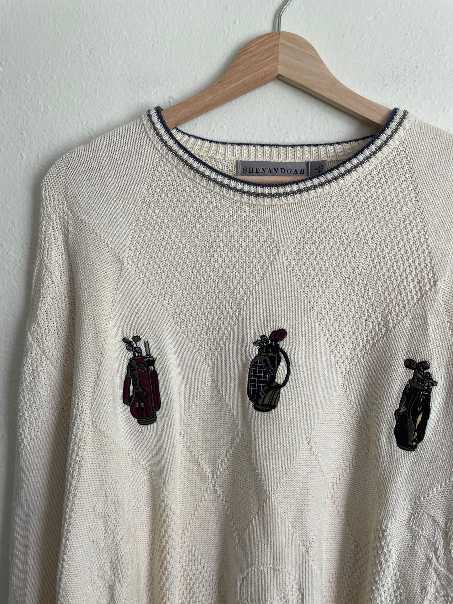 Vintage Golf Sweater