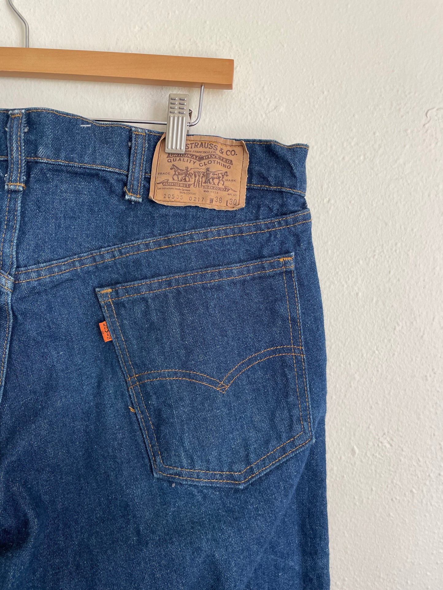 60s Orange Tab Levi's (38x30)