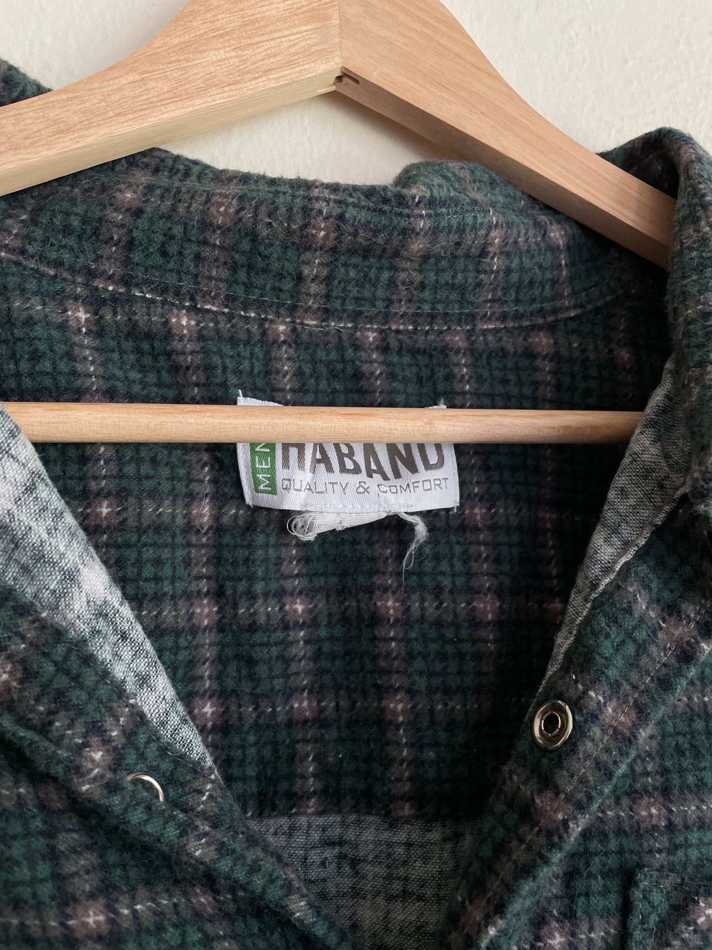 Green Flannel (M)