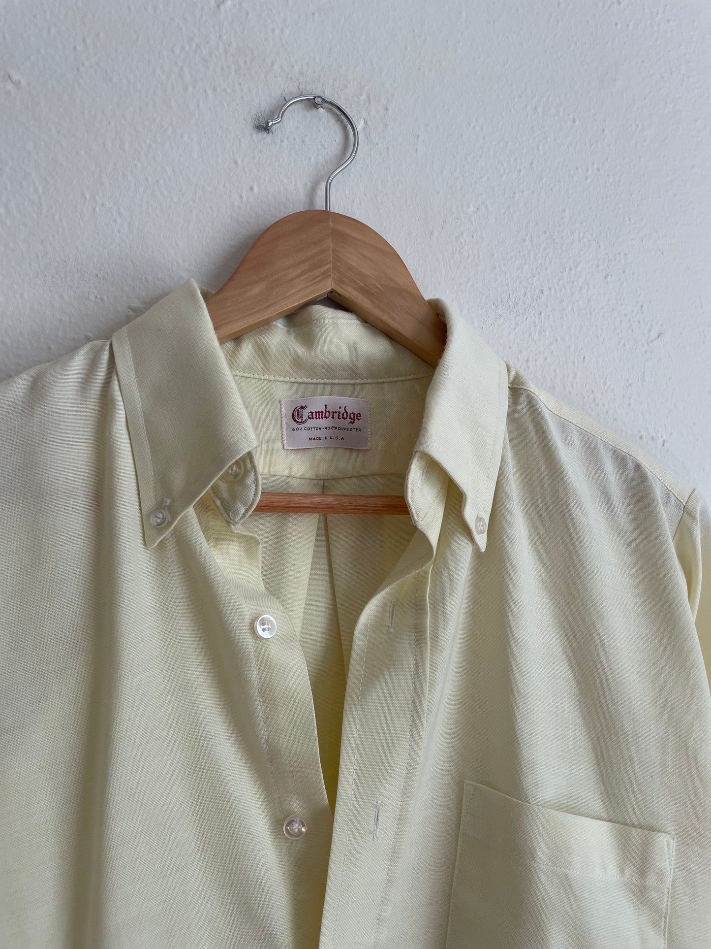 Butter Cream Button Up