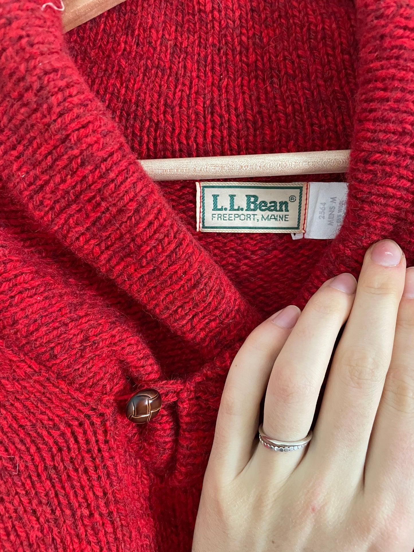 Vintage LL Bean Wool Sweater (M)