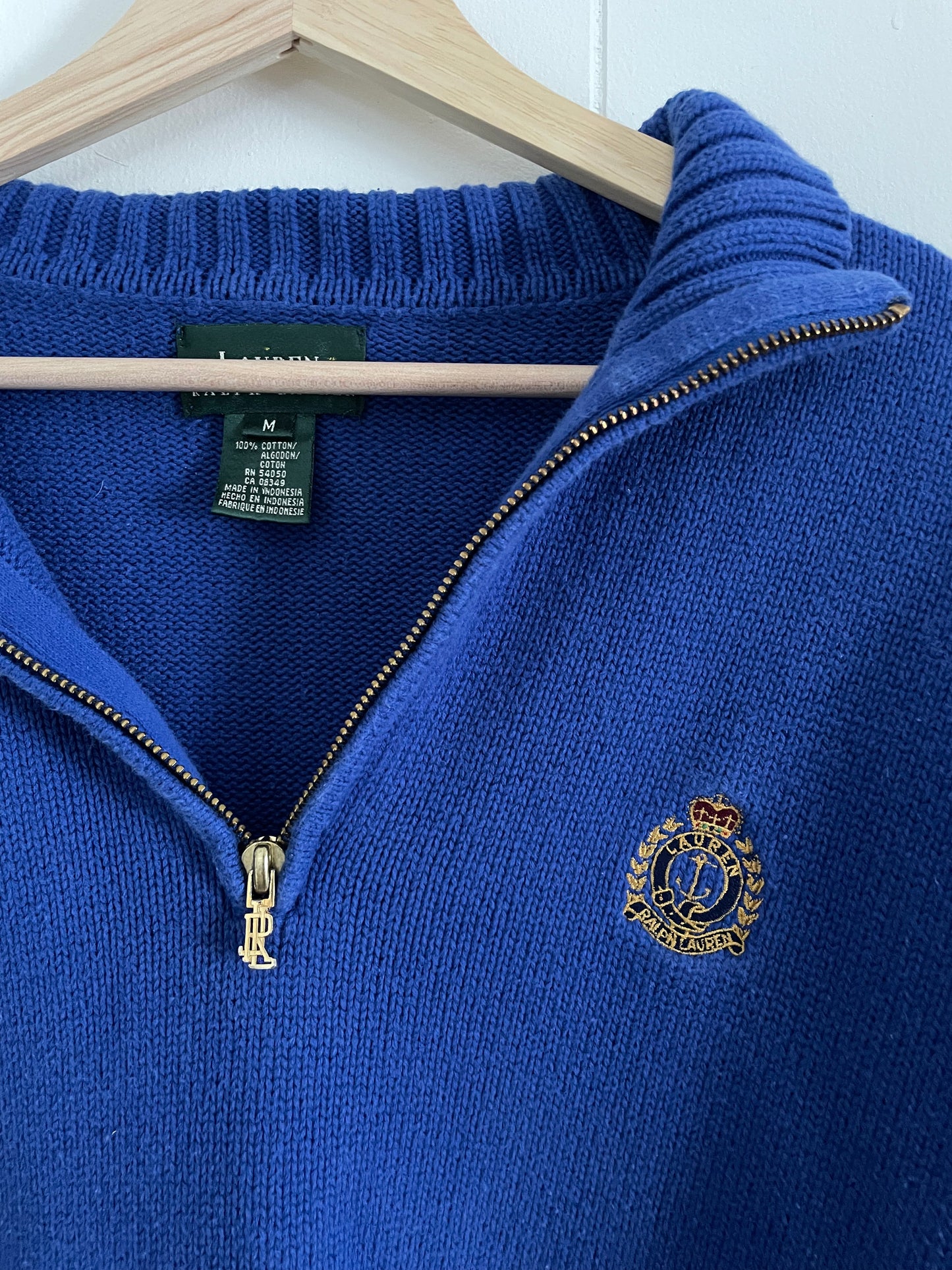 Ralph Lauren Quarter Zip (M)