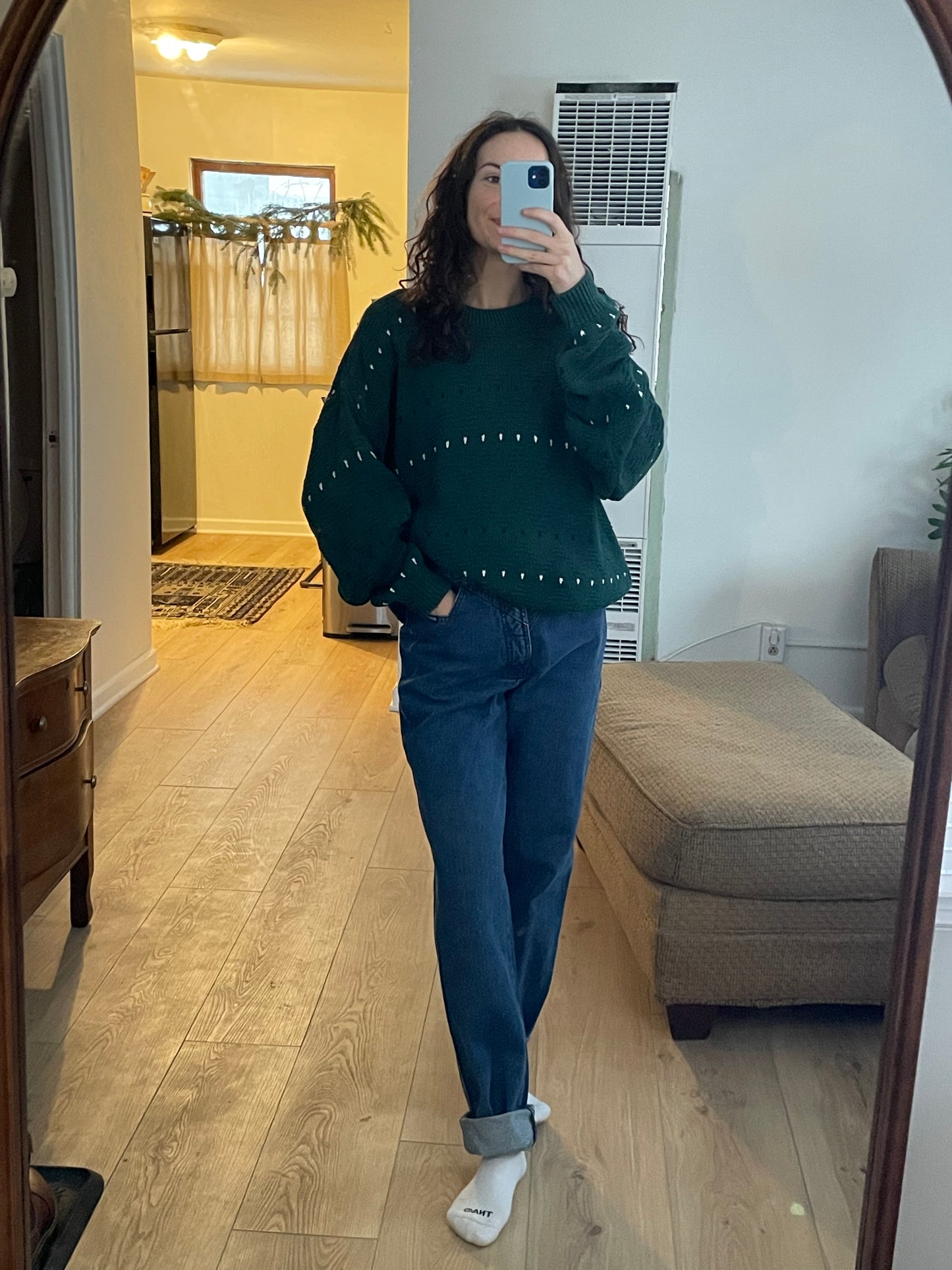 Vintage Cotton Sweater (XL)