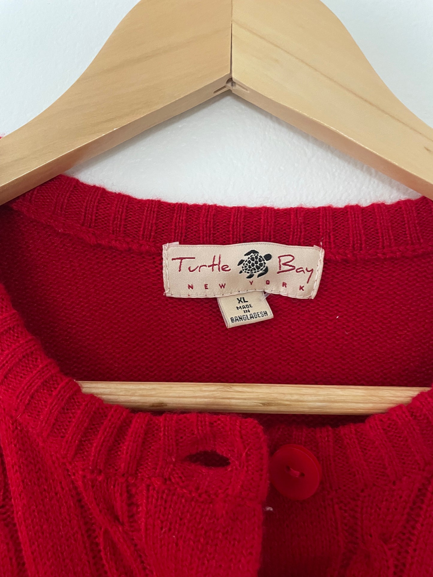 Cozy Red Sweater (XL)