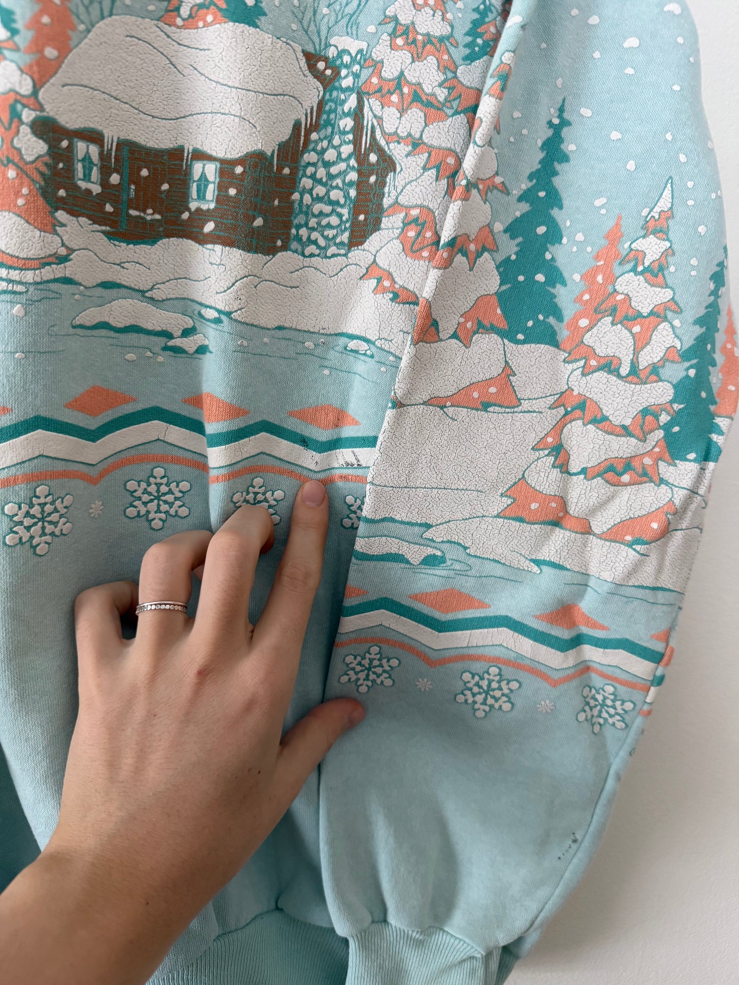 Winter Scene Crewneck (M)