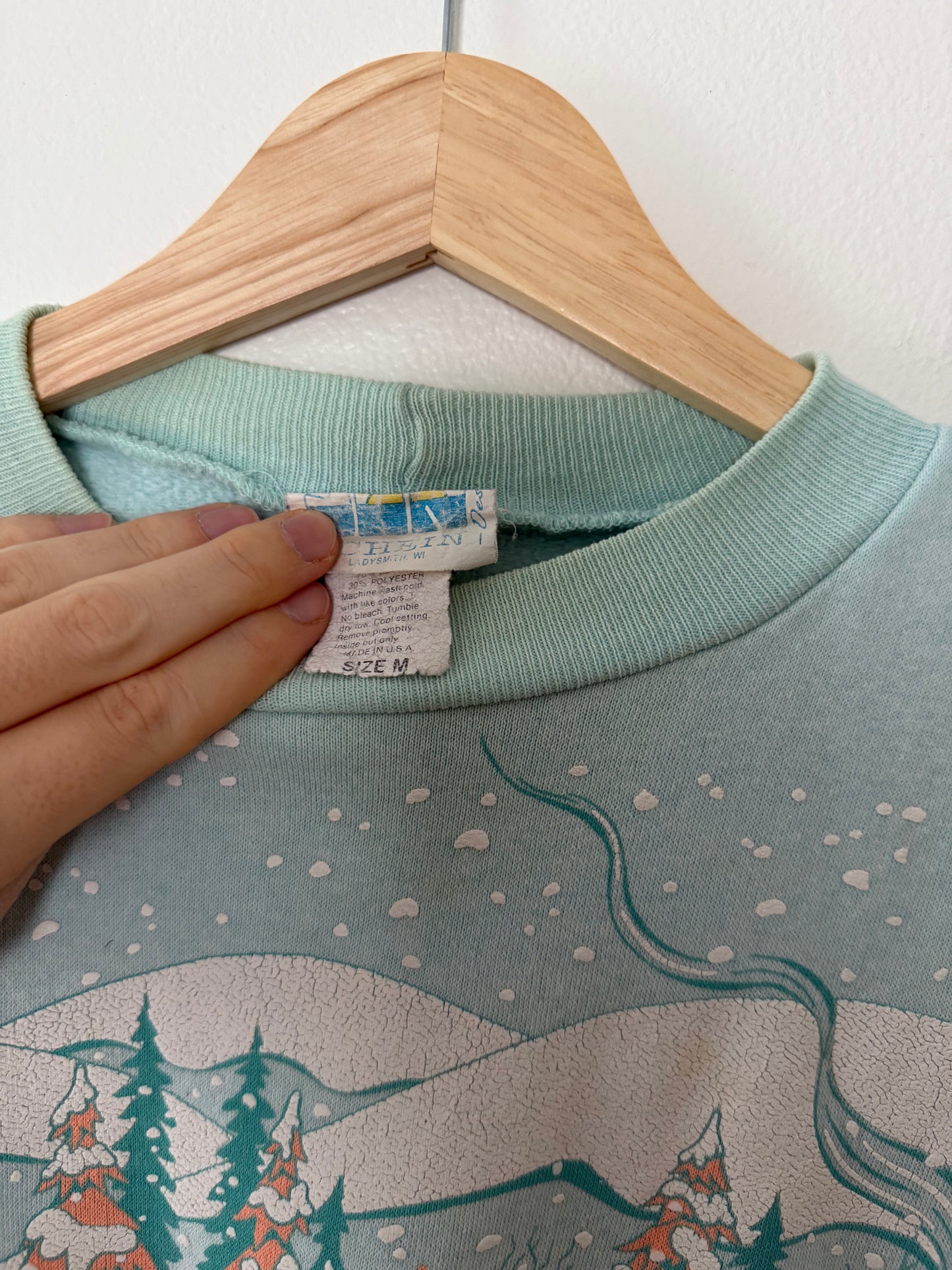 Winter Scene Crewneck (M)