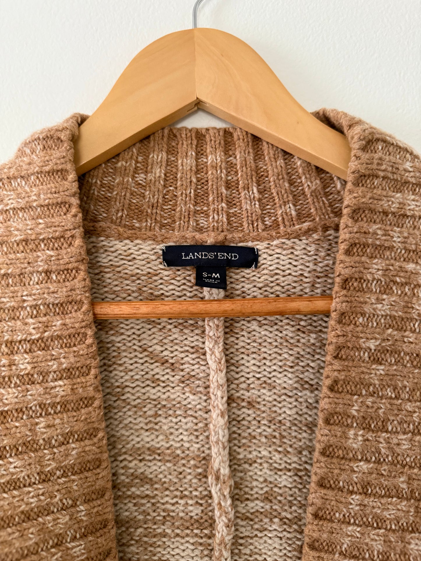 Lands End Soft and Heavy Weight Cardigan (S-M)