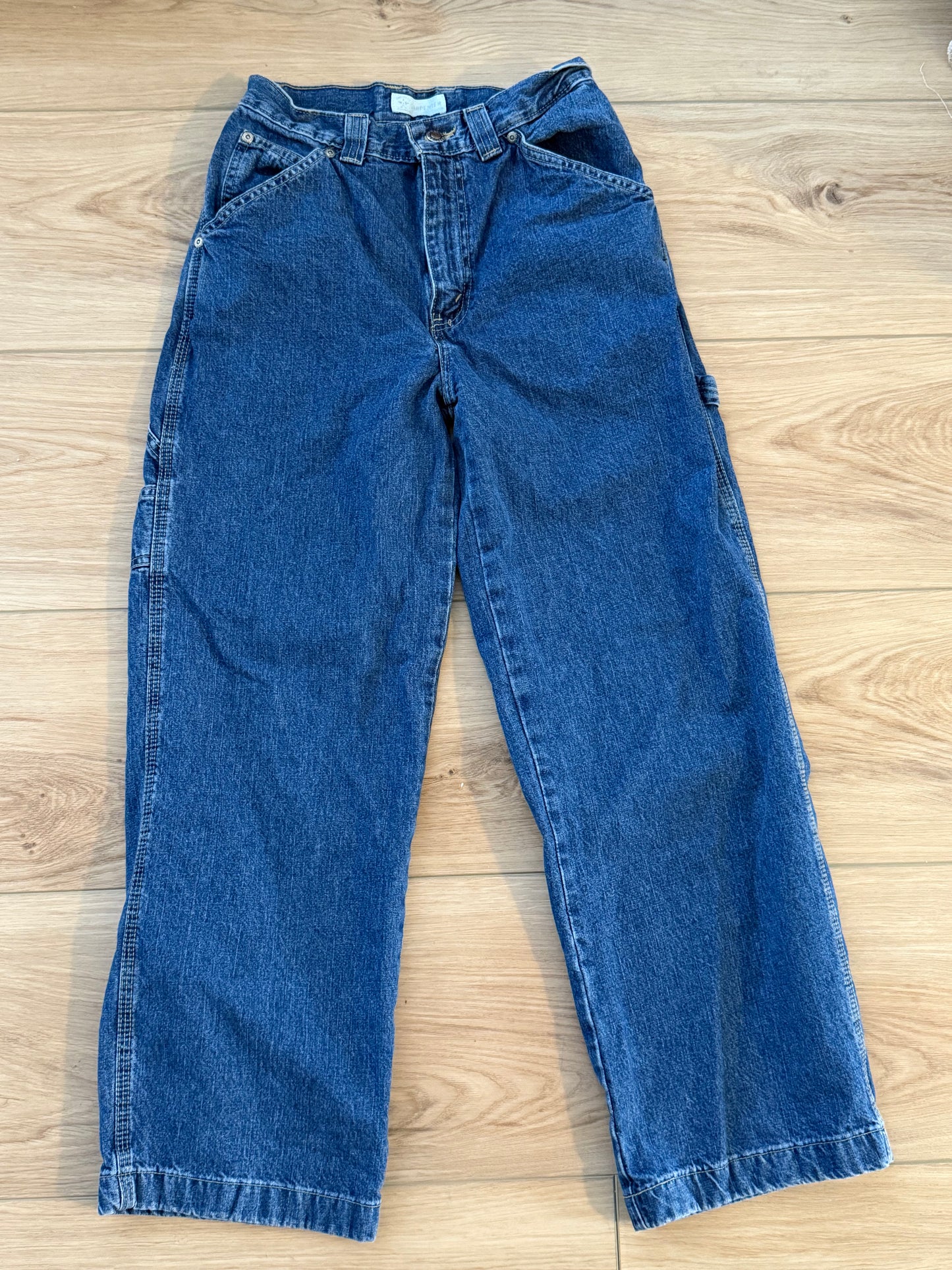 Dark Wash Carpenter Pants (26x27)