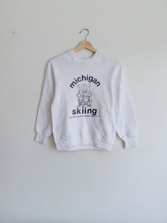 1983 Michigan Skiing Crewneck (S)