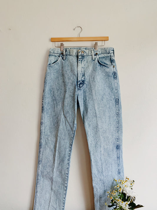 Vintage Wrangler Acid Wash Jeans (32x33)