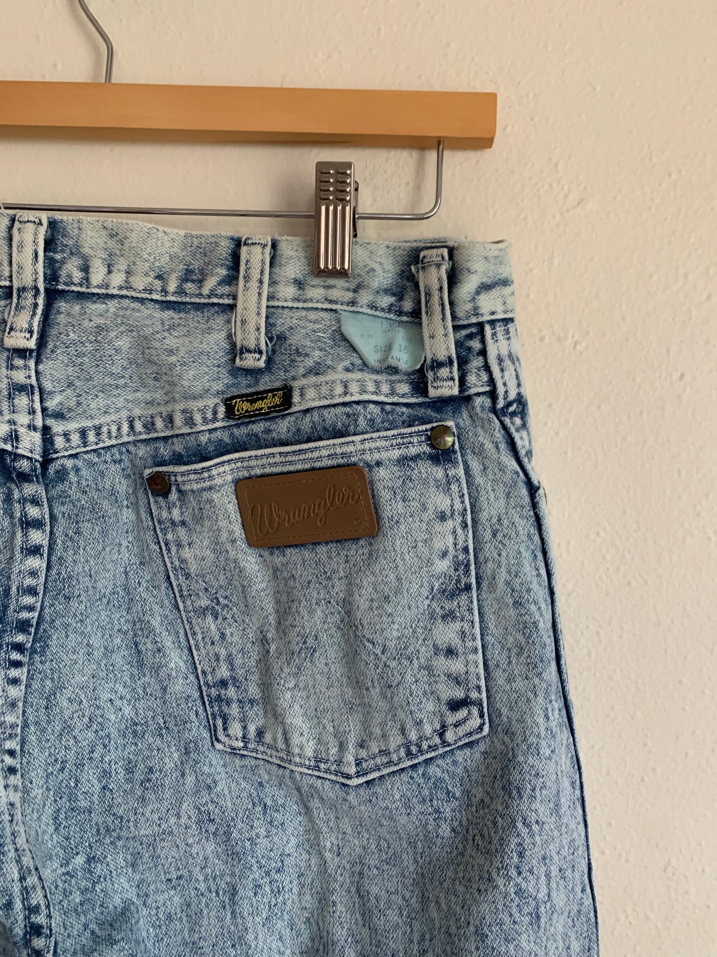 Vintage Wrangler Acid Wash Jeans (32x33)