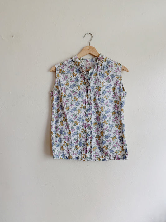 Vintage Floral Top