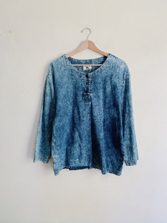 Vintage Cherokee Denim Top (L)