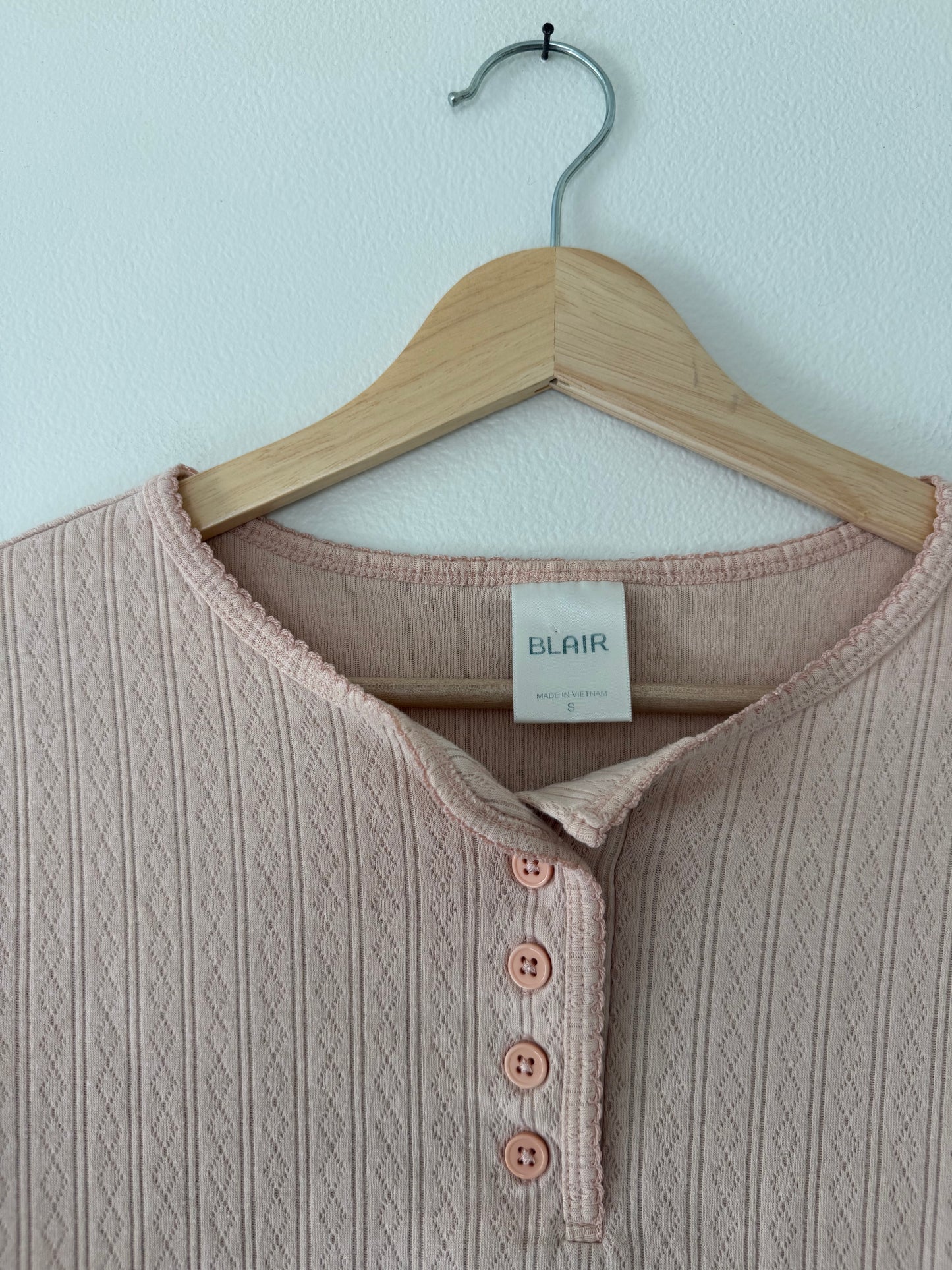 Pointelle Long Sleeve (S)
