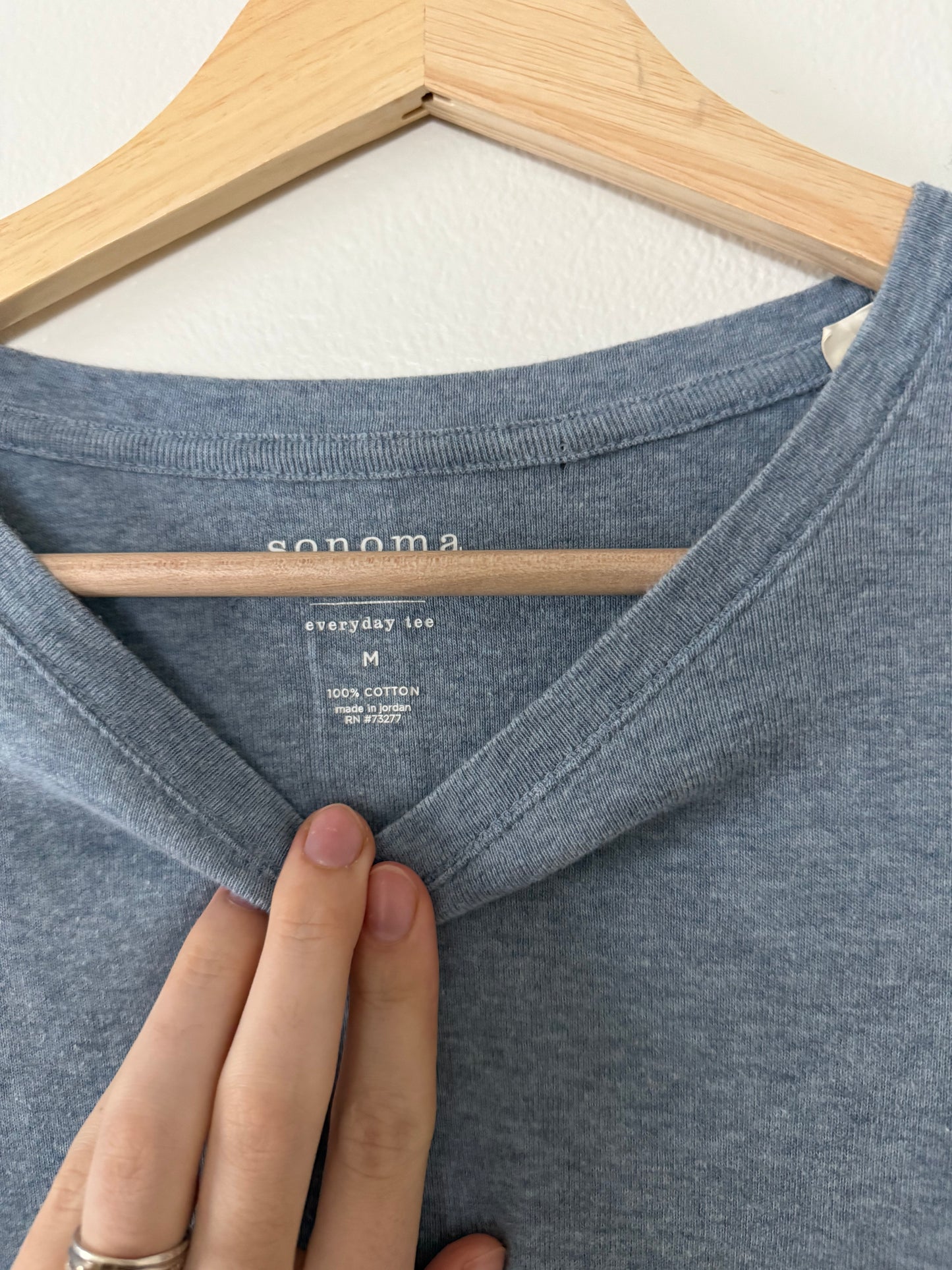 Grey Blue Long Sleeve (M)