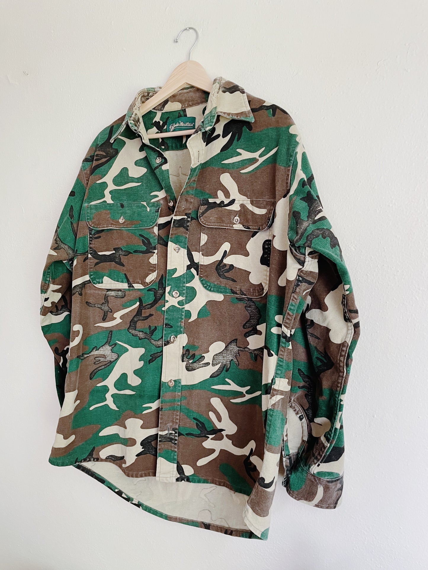 Camo Button Down