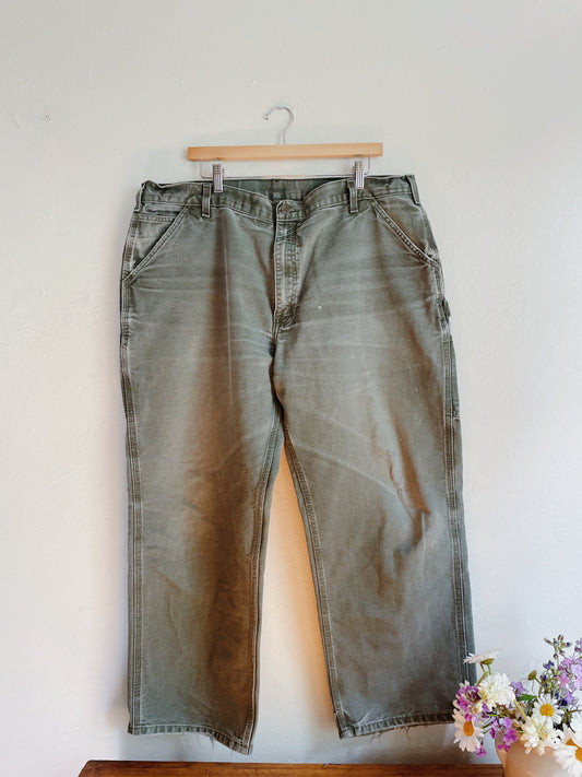 Green Carhartt Jeans (40x29)