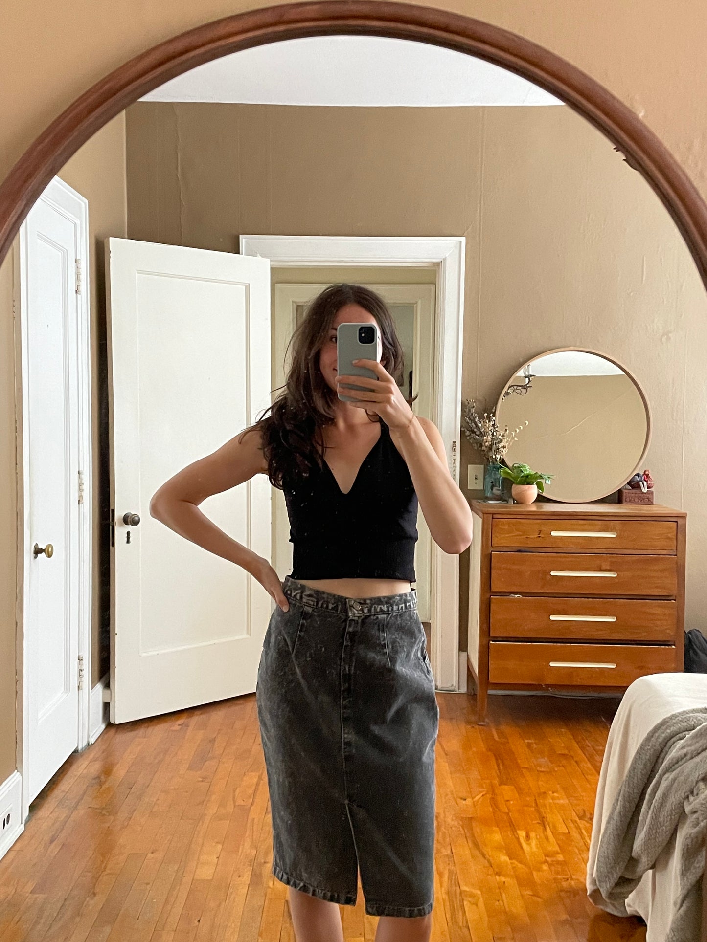 Vintage Zena Denim Skirt