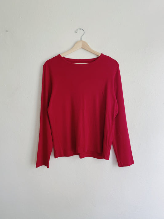 St. Johns Bay Red Long Sleeve (L)