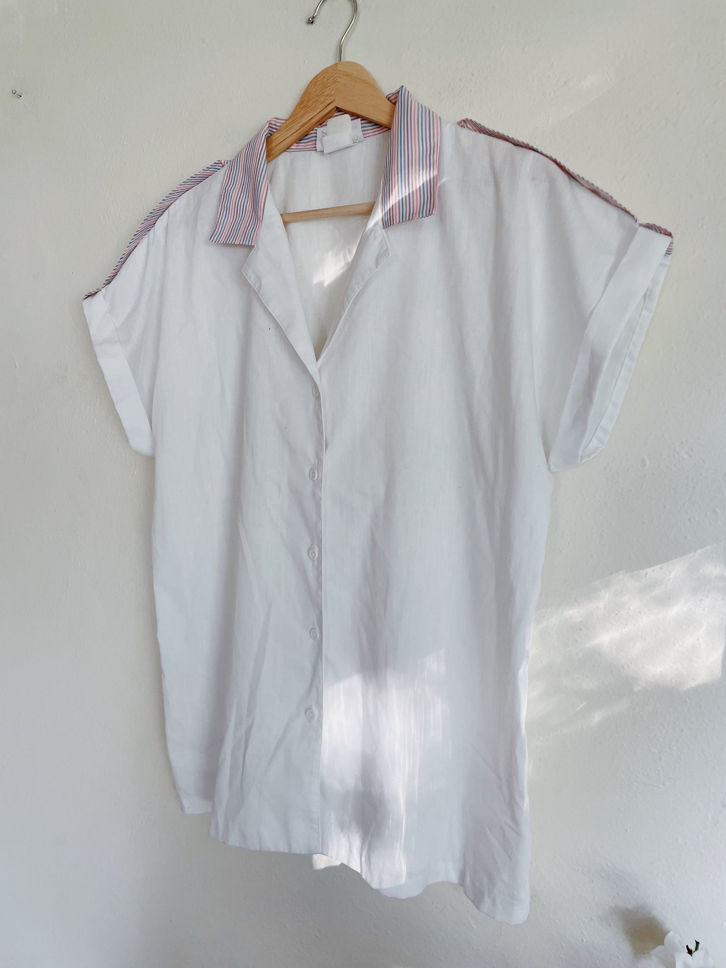 Vintage White Button Down