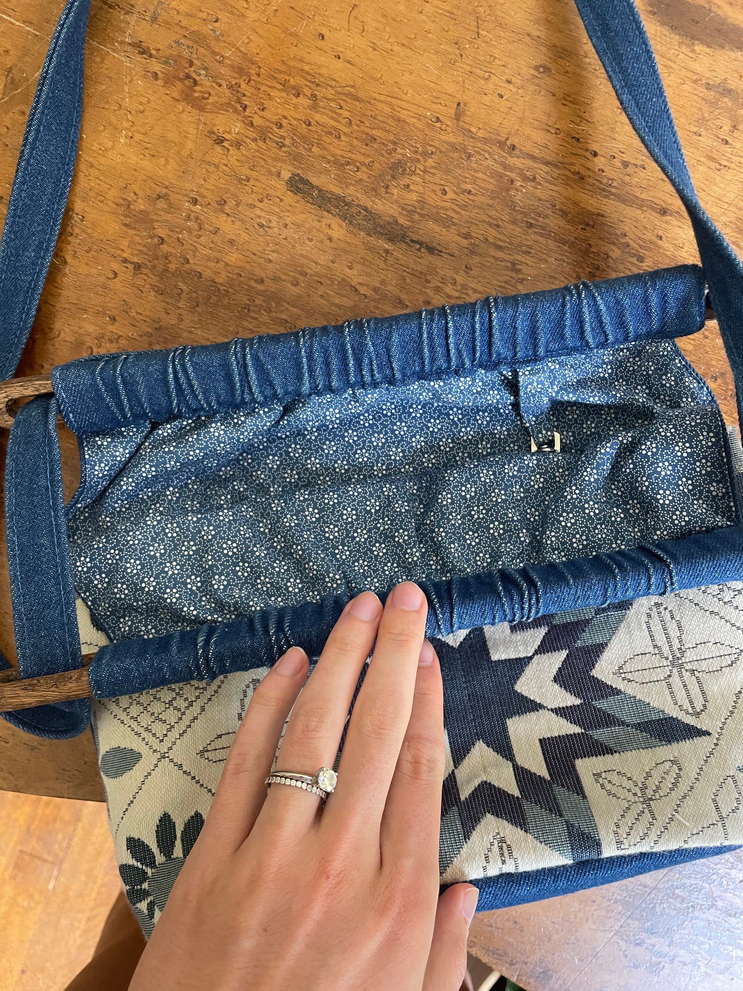 Quilt Bag with Adjustable Strap